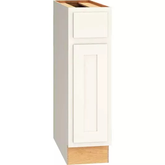 Classic Base Single Door 9" Wide - Snow