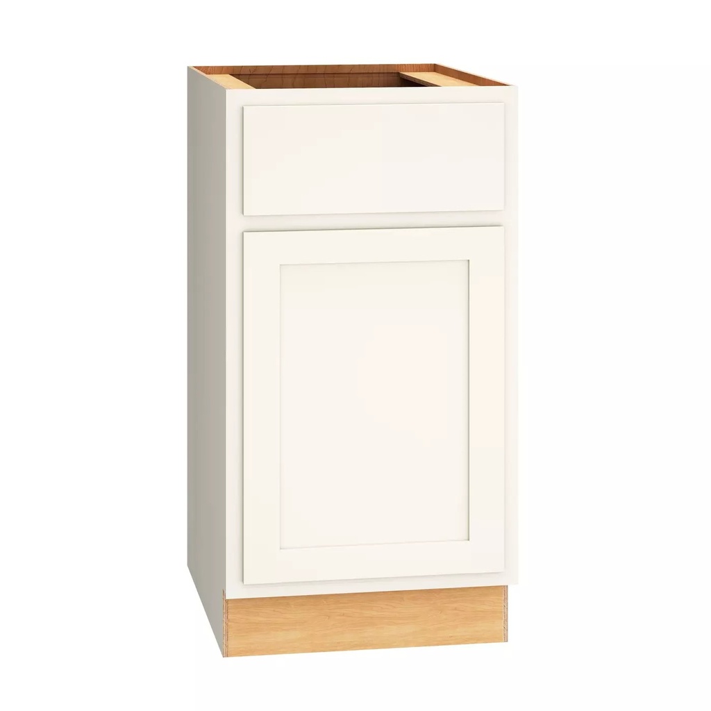 Classic Base Wastebasket 18" Wide - Snow