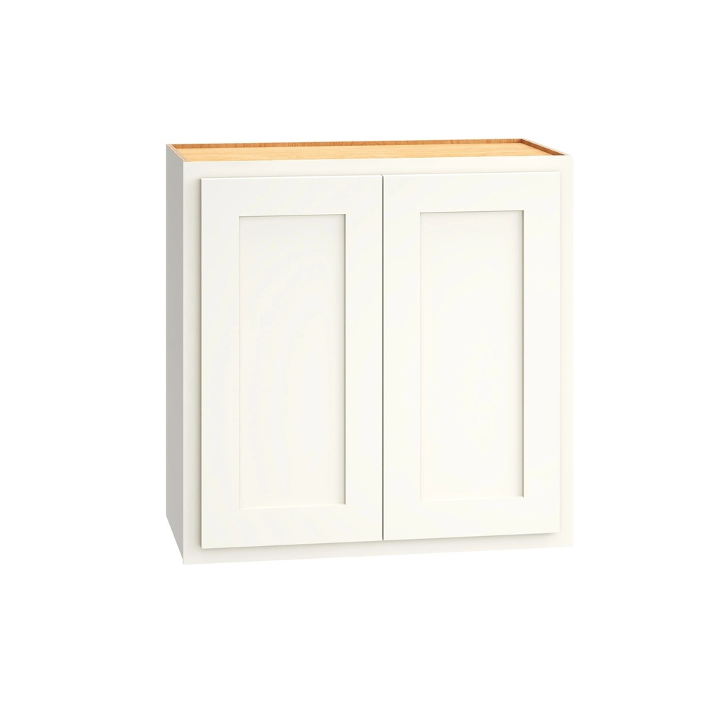[W2424.MCS] Classic Wall Double Door 24 x 24 - Snow