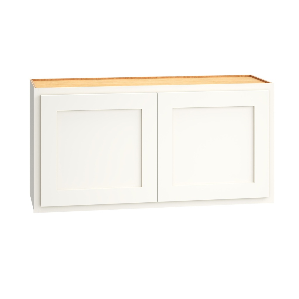[W3618.MCS] Classic Wall Double Door 36 x 18 - Snow