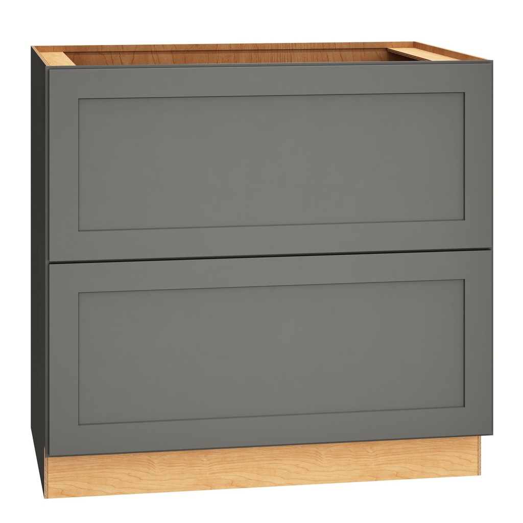 [2DB36.MOG] Omni 2 Drawer Base 36 - Graphite