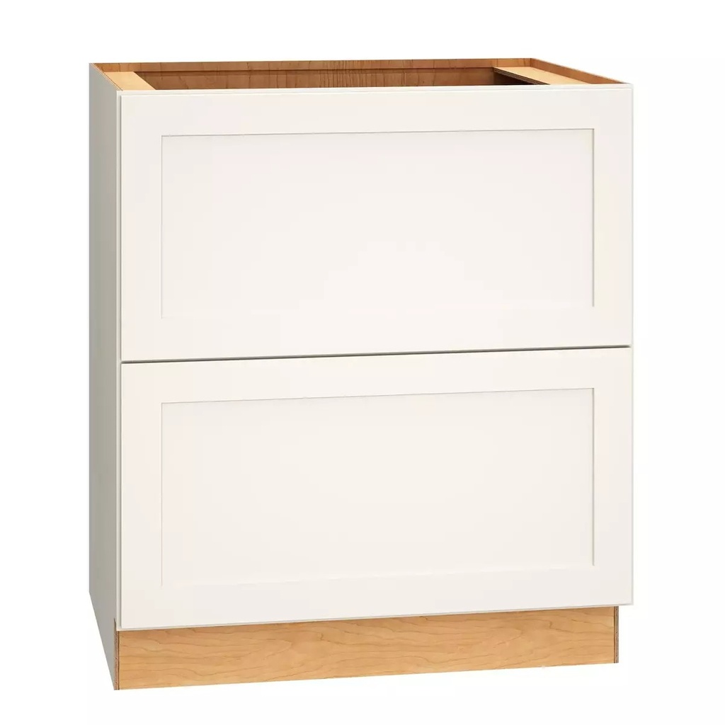 [2DB36.MOS] Omni 2 Drawer Base 36 - Snow