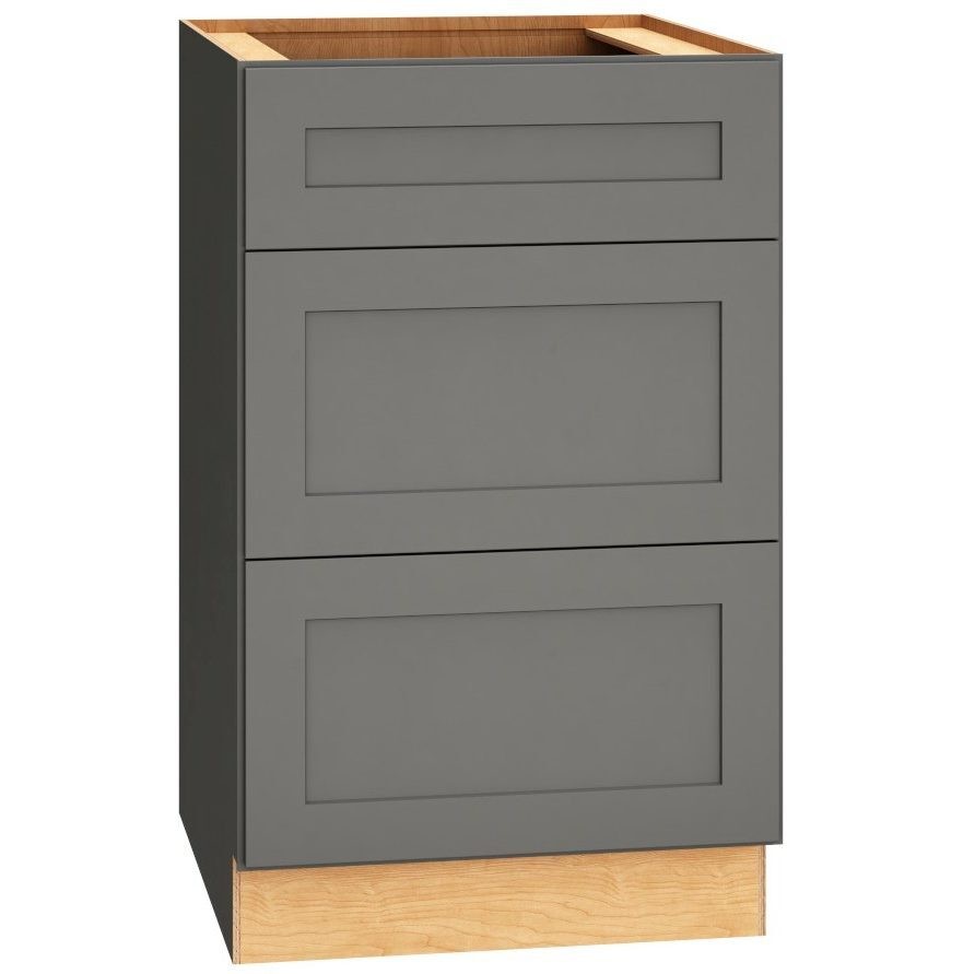 [3DB21.MOG] Omni 3 Drawer Base 21"- Graphite
