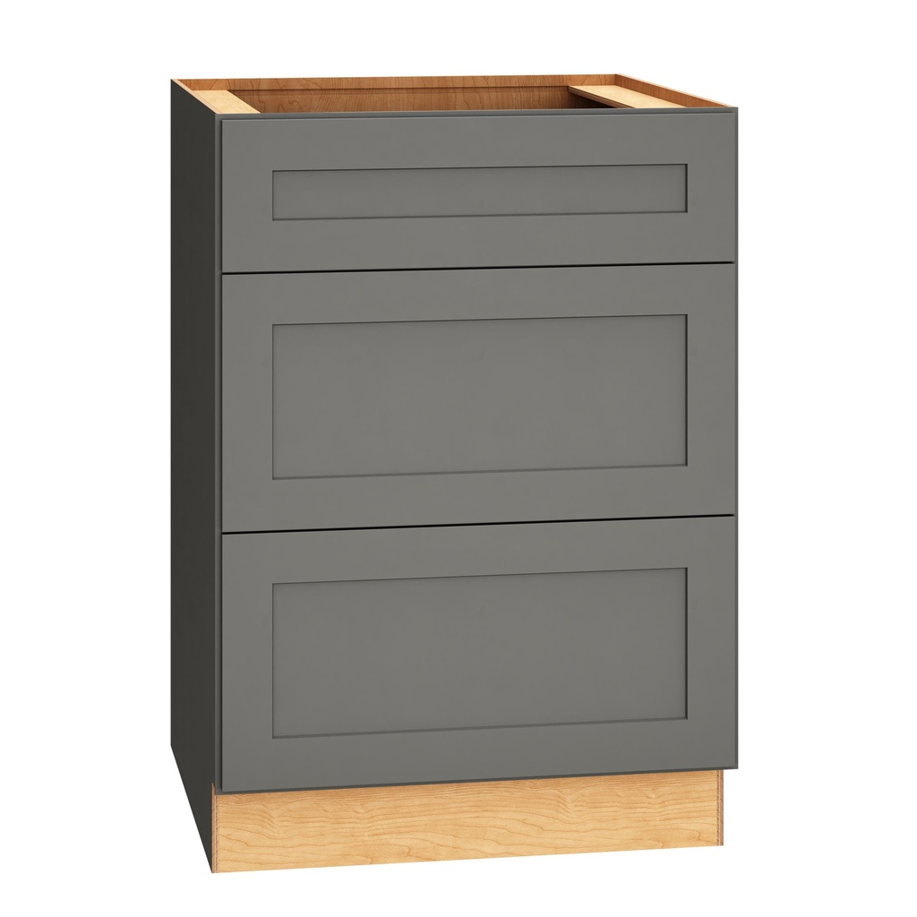 [3DB24.MOG] Omni 3 Drawer Base 24 - Graphite