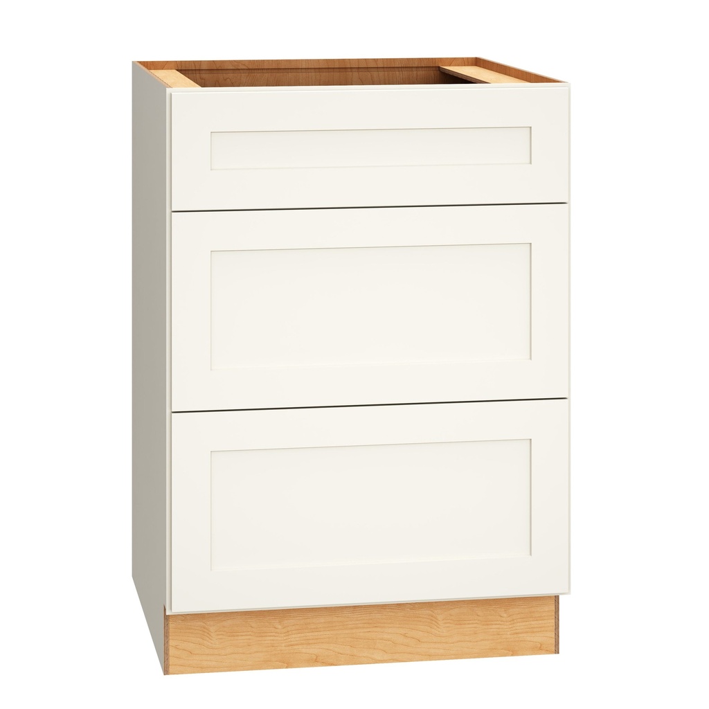 [3DB24.MOS] Omni 3 Drawer Base 24 - Snow