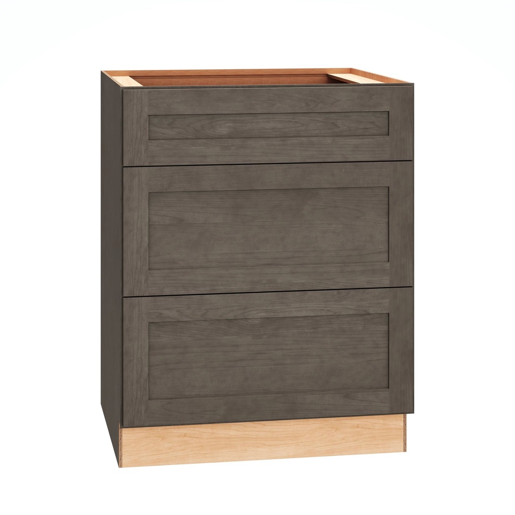 [3DB27.MOB] Omni 3 Drawer Base 27 - Beachwood