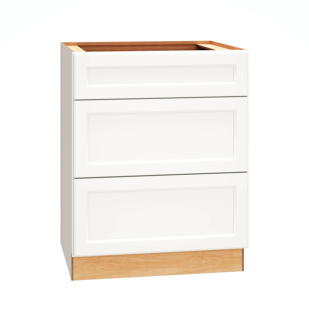 [3DB27.MOS] Omni 3 Drawer Base 27 - Snow
