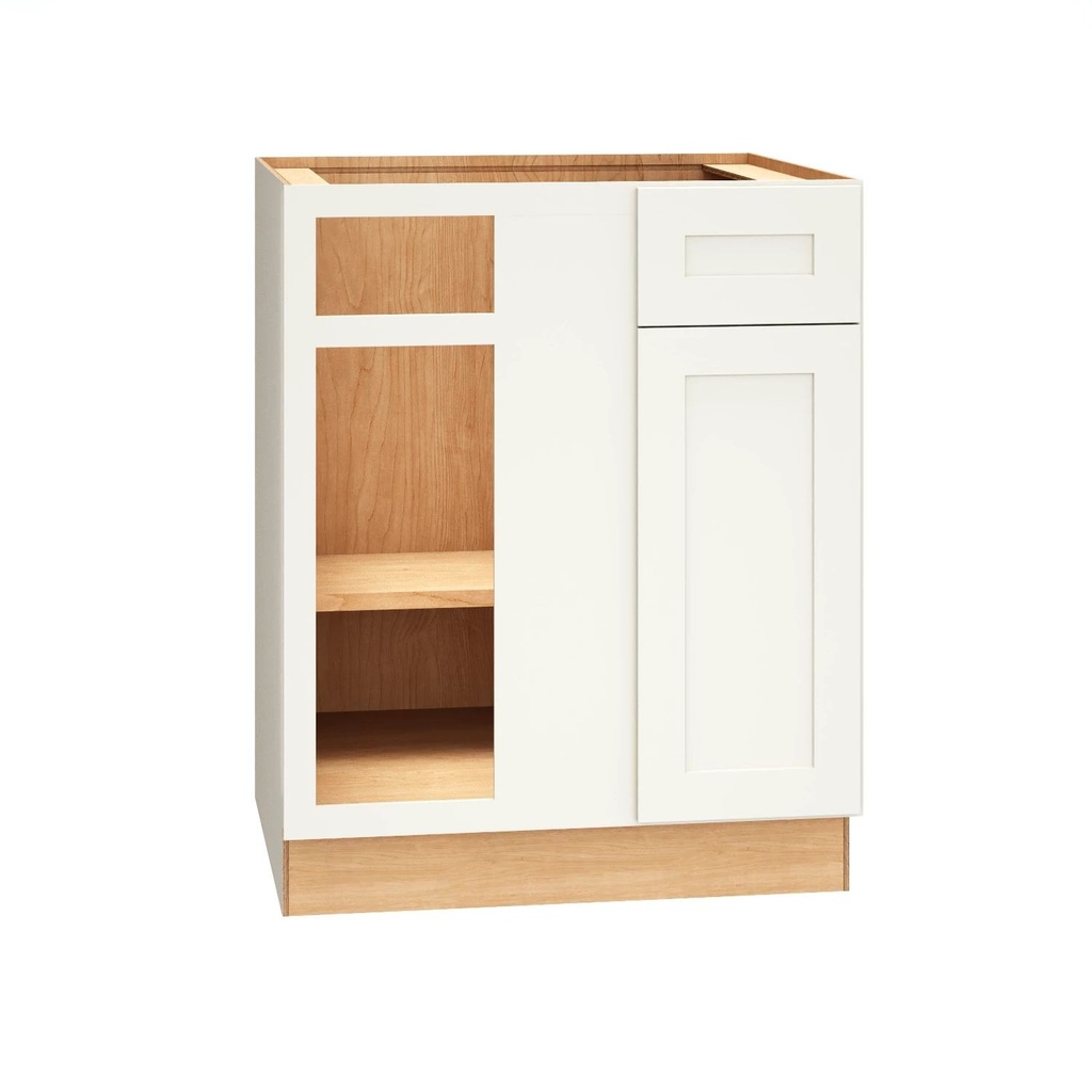 [BC36S.MOS] Omni Base Corner Single Door 36" - Snow