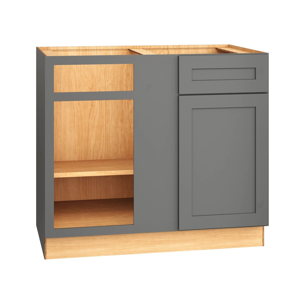 Omni Base Corner Single Door 42 - Graphite