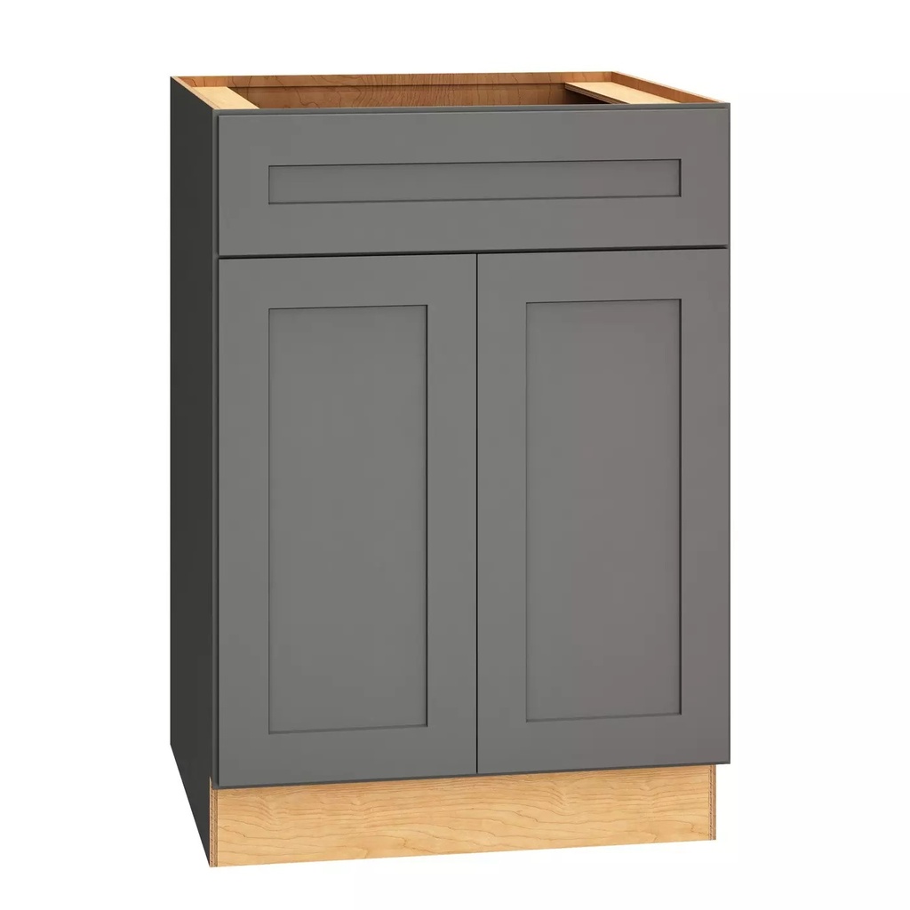 [B24.MOG] Omni Base Double Door 24 - Graphite