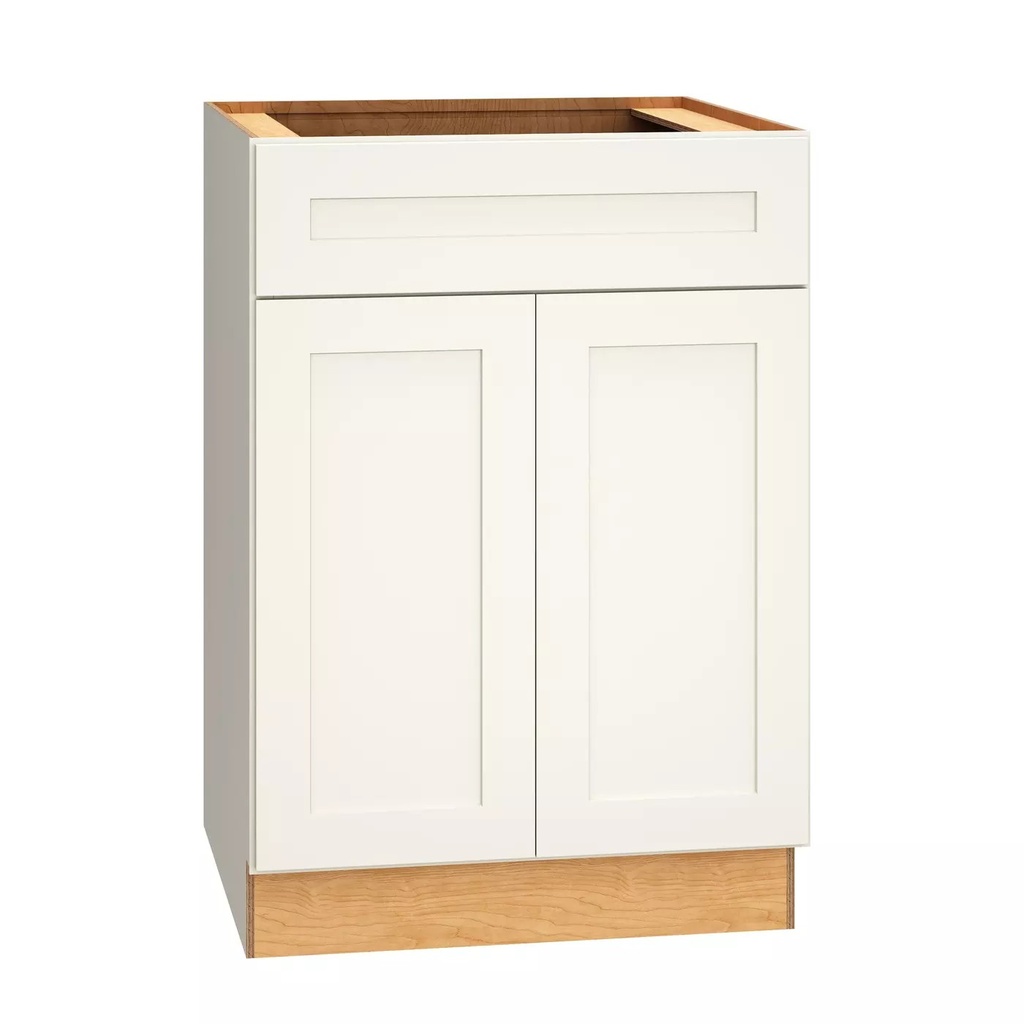 [B24.MOS] Omni Base Double Door 24" Wide - Snow