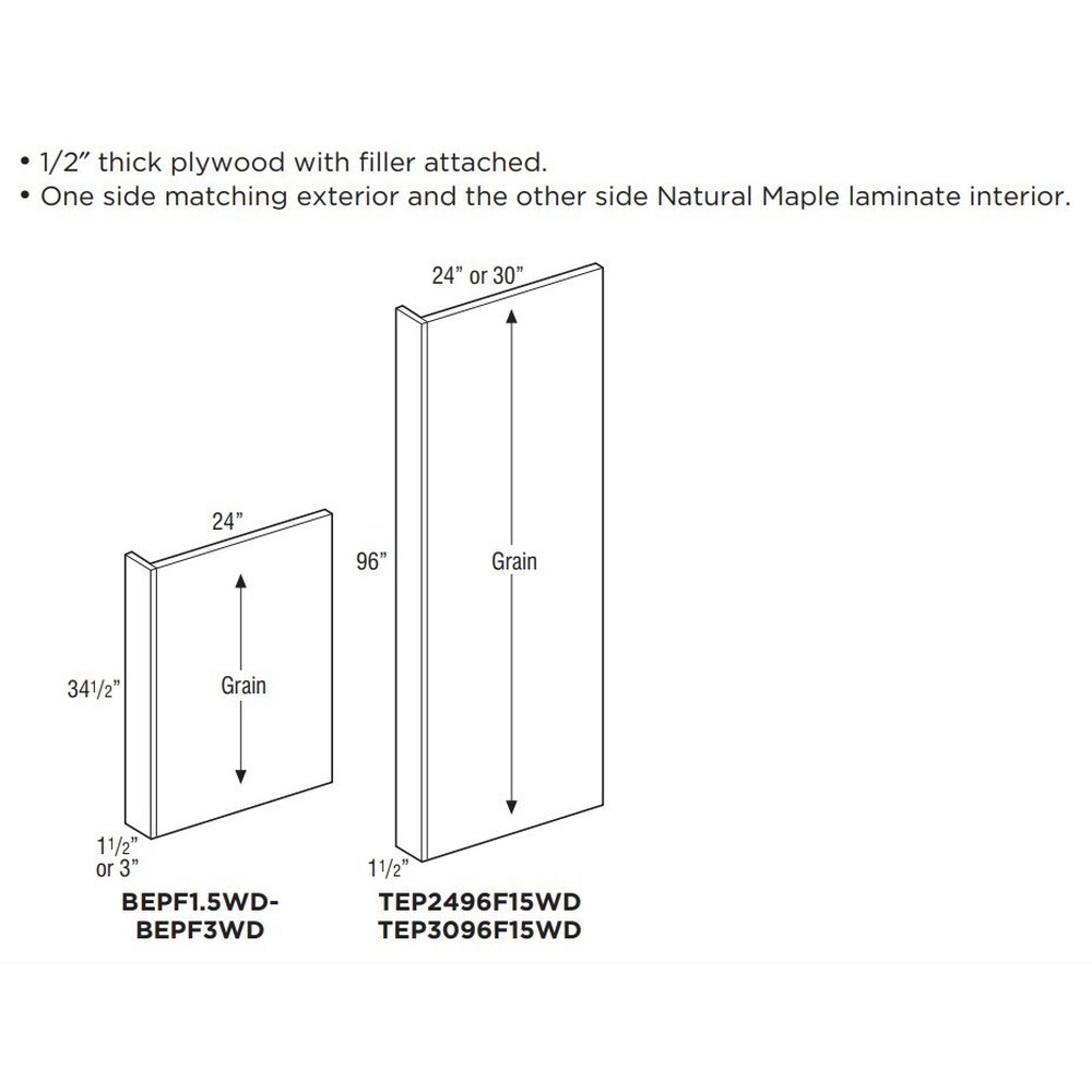 [BEPF3WD.MOR] Omni Base Panel With Filler Attached 3 - Rosemary