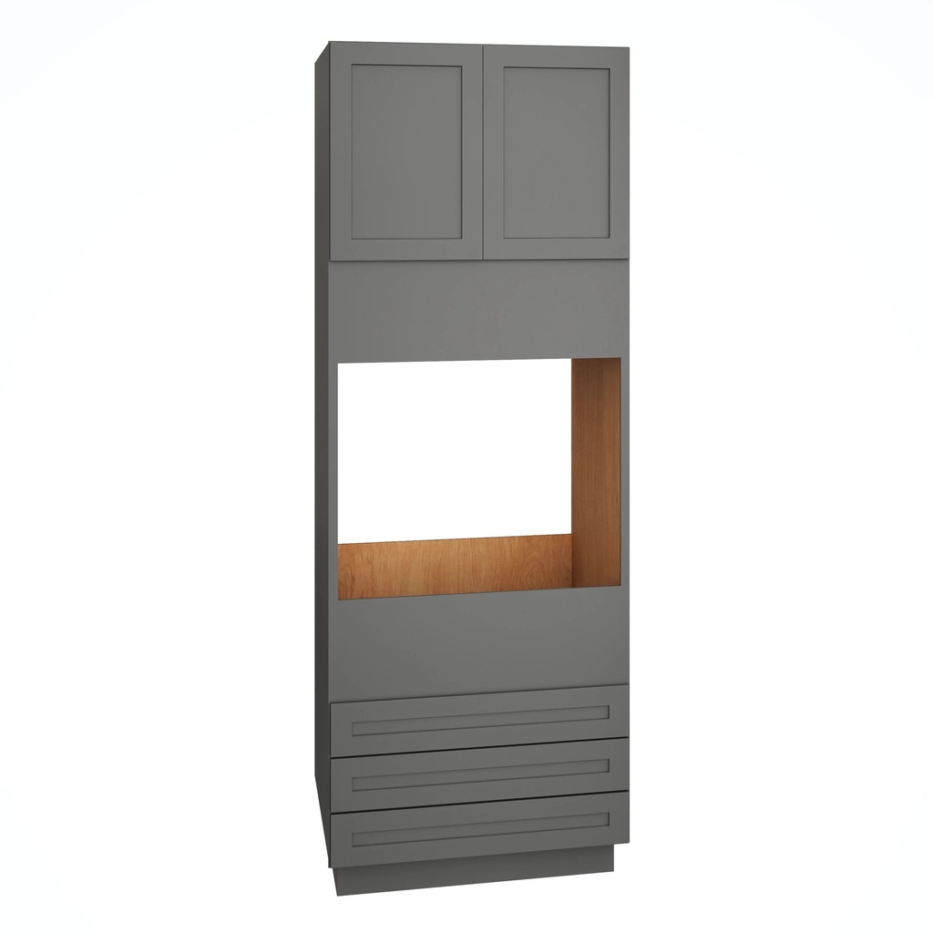 [OC3D339624.MOG] Omni Single Oven 3 Drawers 33 x 96 - Graphite