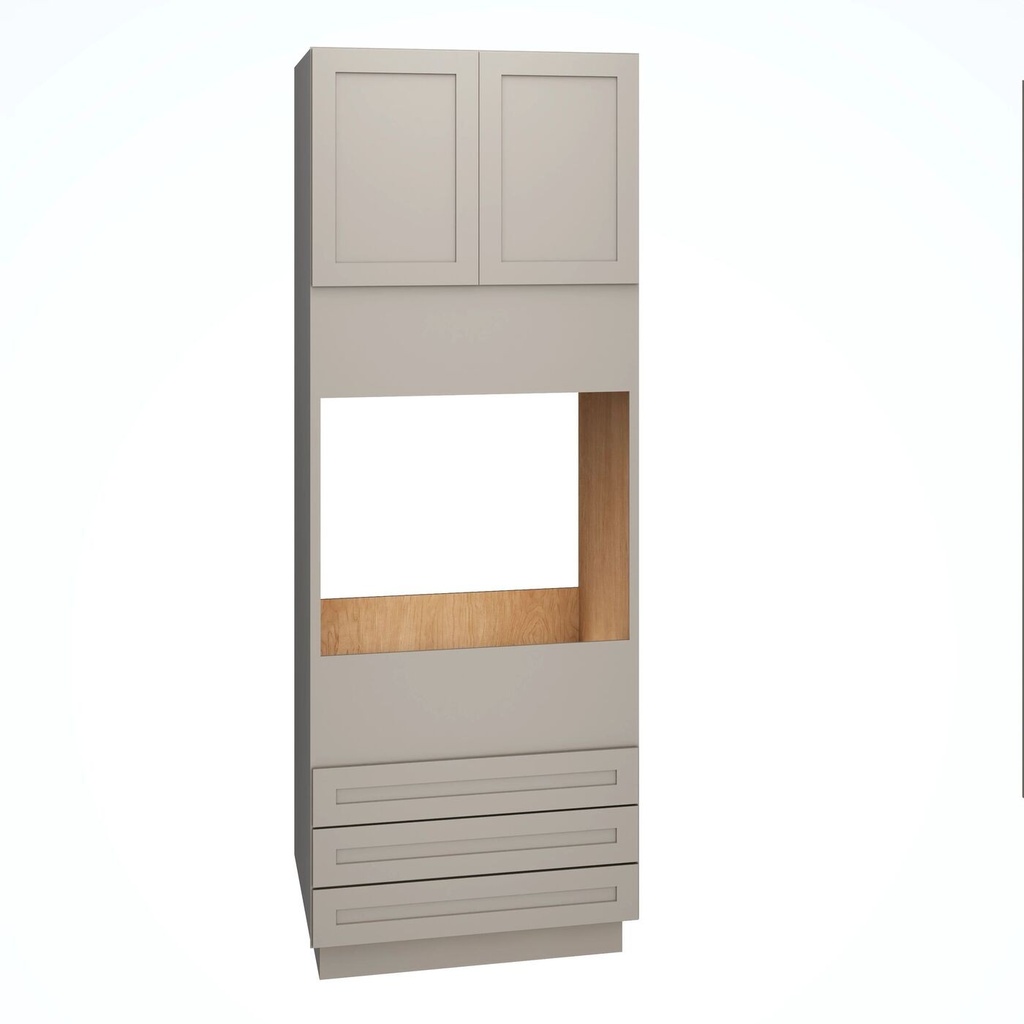 [OC3D339624.MOM] Omni Single Oven 3 Drawers 33 x 96 - Mineral