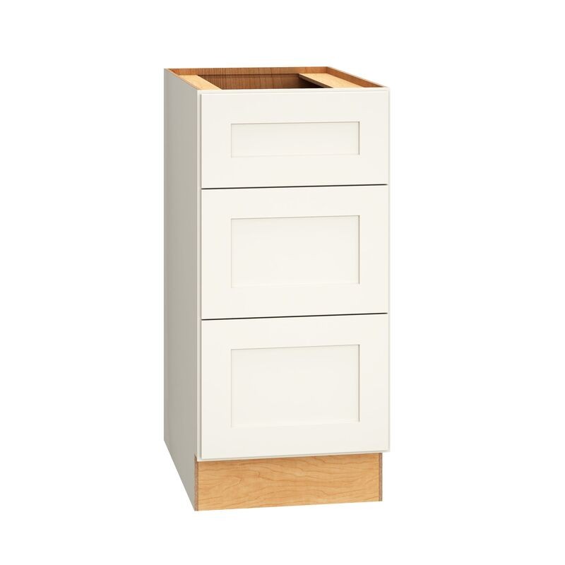 [3DB1532.5.MOS] Omni Universal Design 3 Drawer Base 15 x 24 x 32.5 - Snow