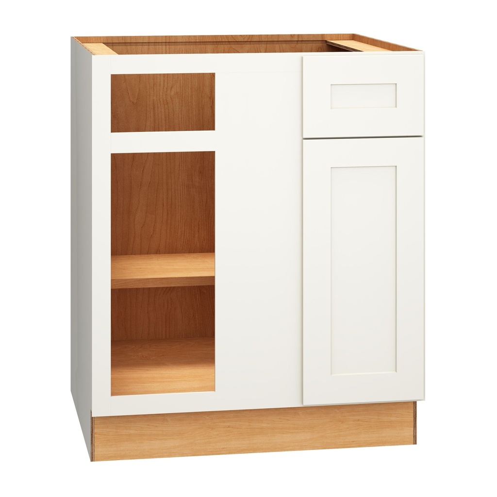 [BC3632.5S.MOS] Omni Universal Design Base Corner Single Door 36 x 24 x 32.5 - Snow