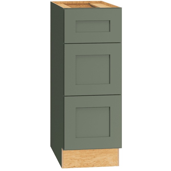 [VDB1232.521.MOR] Omni Vanity 3 Drawer Base 12 x 32 1/2 - Rosemary