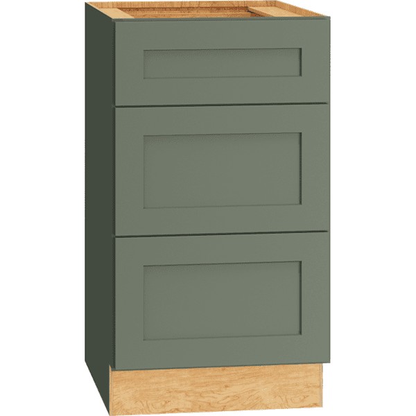 [VDB1832.521.MOR] Omni Vanity 3 Drawer Base 18 x 32 1/2 - Rosemary