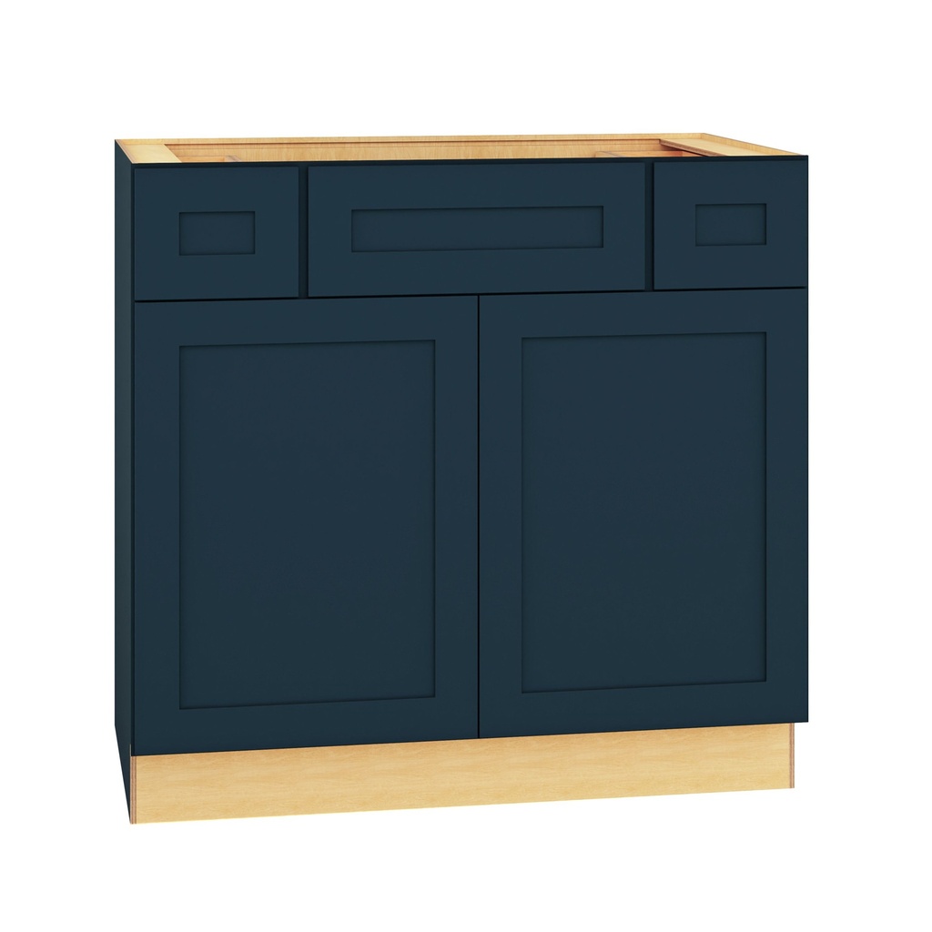 [2VSD363421.MOA] Omni Vanity Sink 2 Drawer Base 36"" Wide - Admiral