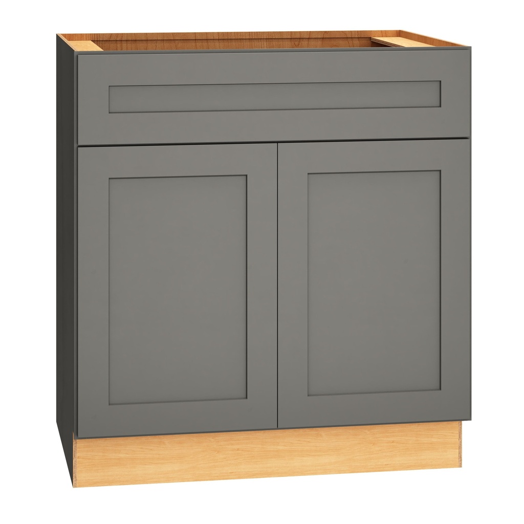 [VSB3032.521.MOG] Omni Vanity Sink Base 30 x 32 1/2 - Graphite