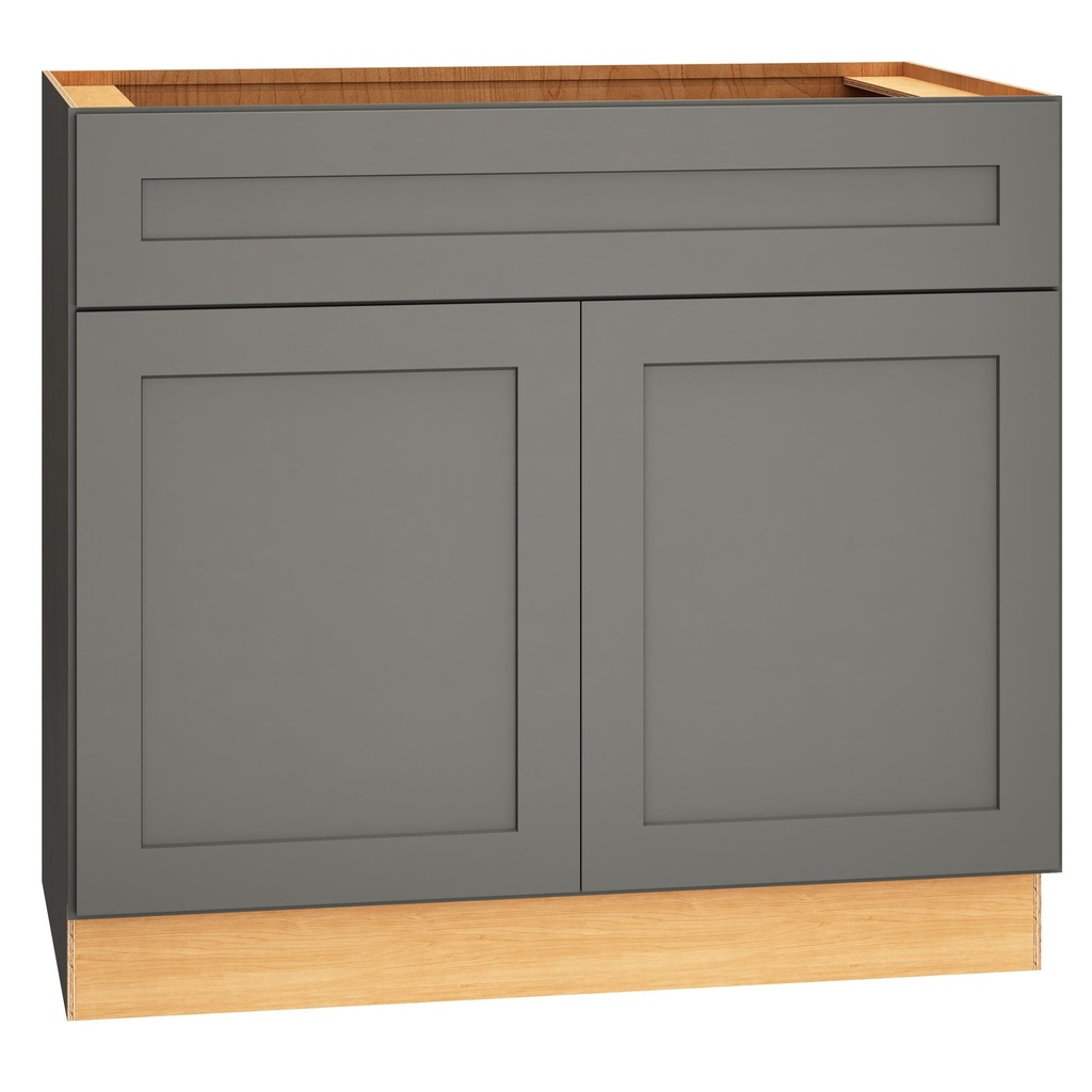 [VSB3632.521.MOG] Omni Vanity Sink Base 36 x 32 1/2 - Graphite
