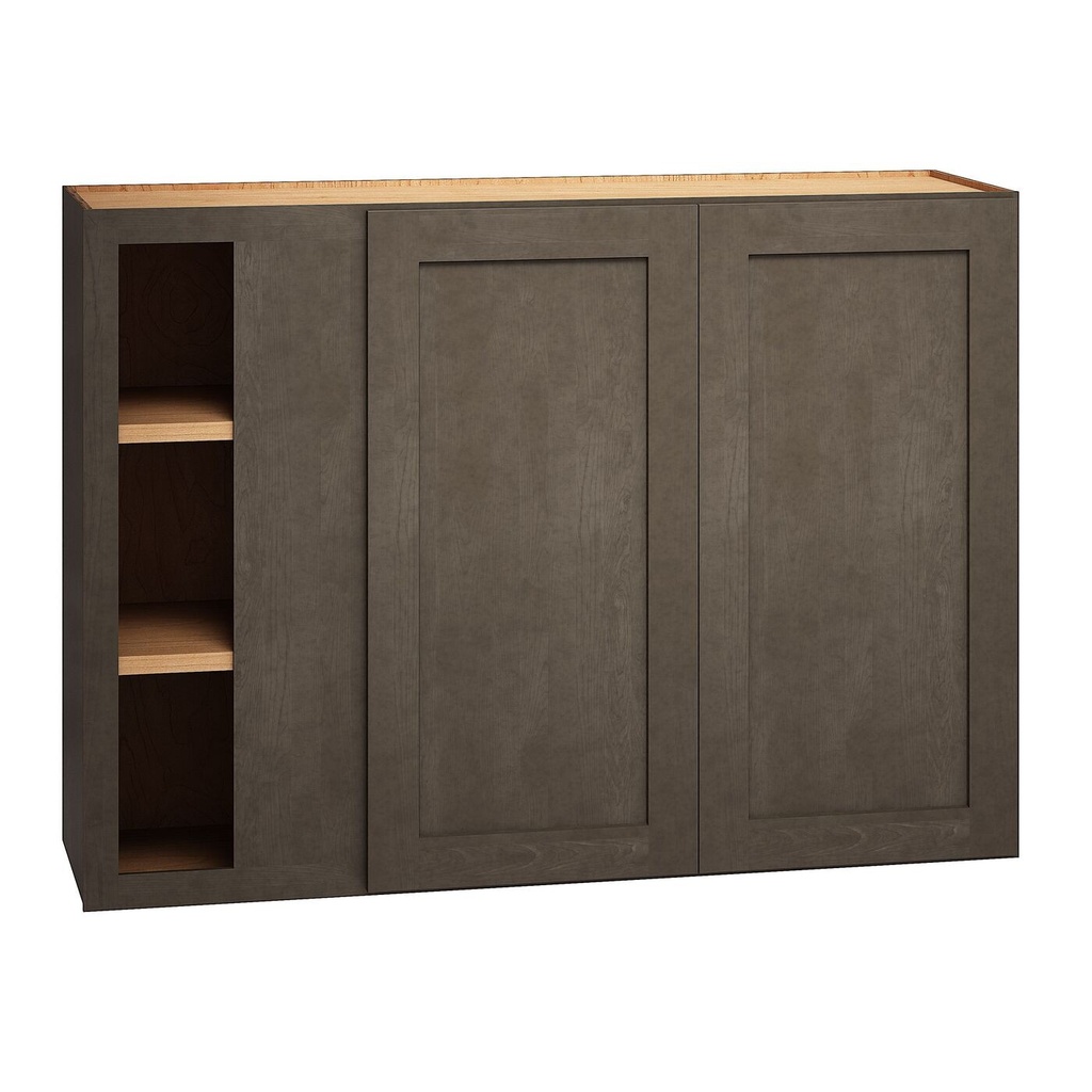 [WC4230S.MOB] Omni Wall Corner Double Door 42 x 30 - Beachwood