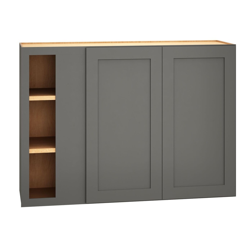 [WC4230S.MOG] Omni Wall Corner Double Door 42 x 30 - Graphite