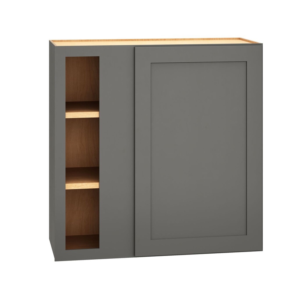 [WC3030S.MOG] Omni Wall Corner Single Door 30 x 30 - Graphite