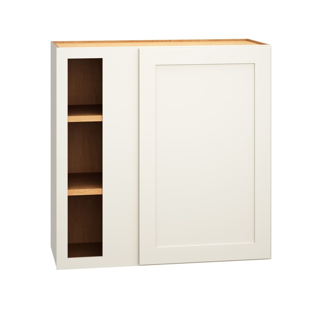 [WC3030S.MOS] Omni Wall Corner Single Door 30 x 30 - Snow