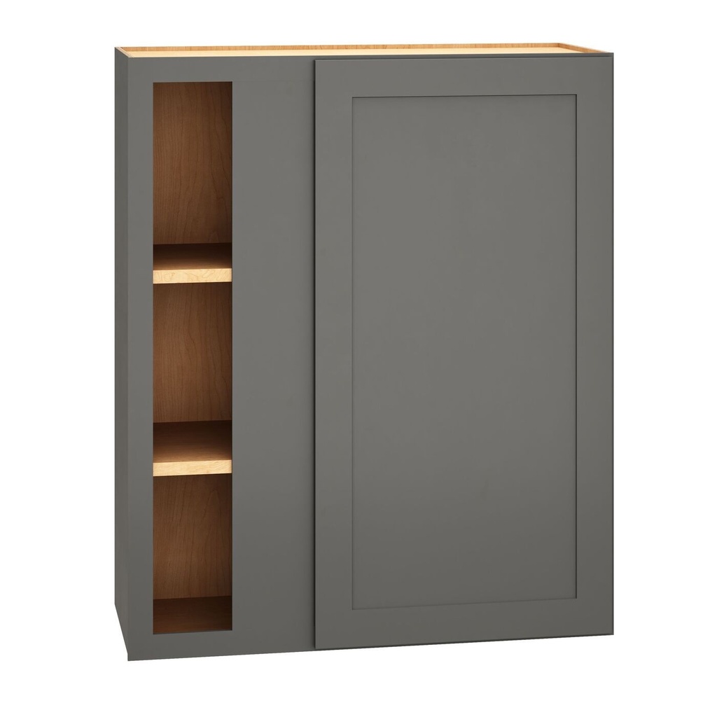 [WC3036S.MOG] Omni Wall Corner Single Door 30 x 36 - Graphite