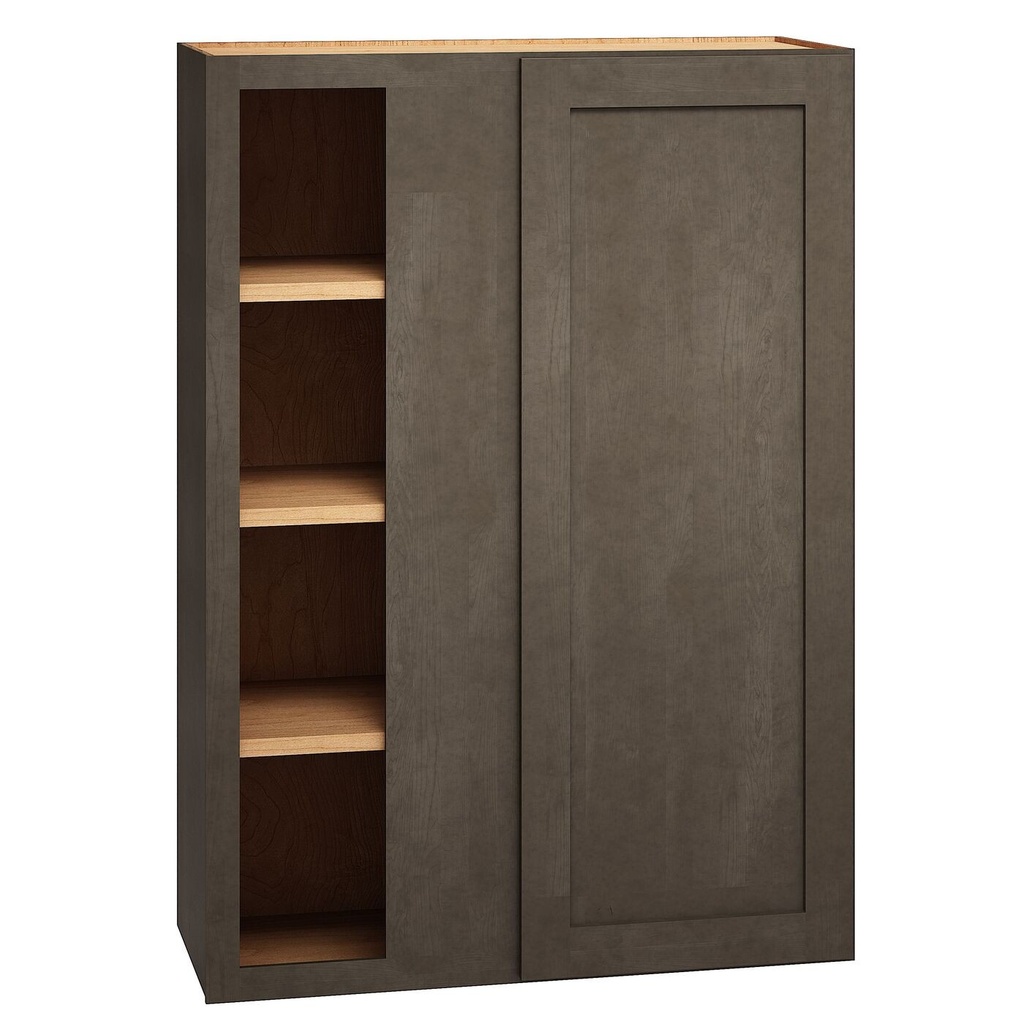 [WC3042S.MOB] Omni Wall Corner Single Door 30 x 42 - Beachwood