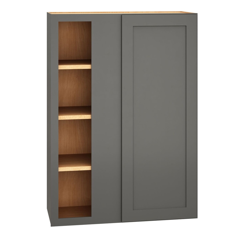 [WC3042S.MOG] Omni Wall Corner Single Door 30 x 42 - Graphite