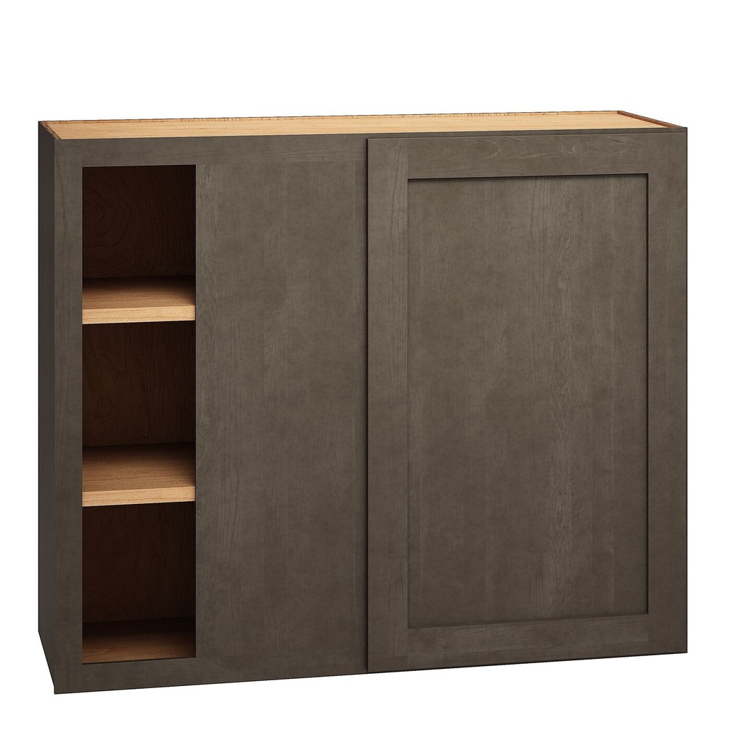 [WC3630S.MOB] Omni Wall Corner Single Door 36 x 30 - Beachwood