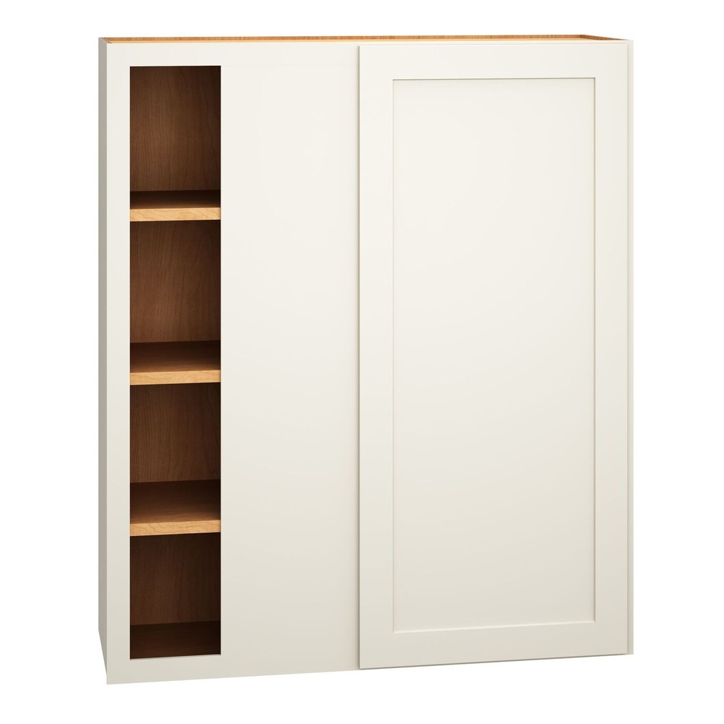 Omni Wall Corner Single Door 36 x 42 - Snow