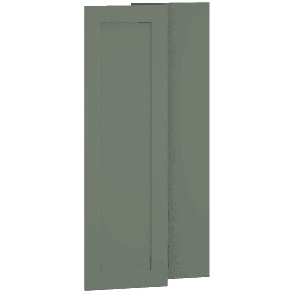 [WED1239.MOR] Omni Wall End Decorative Door Panel Kit 11 1/4 x 39 - Rosemary