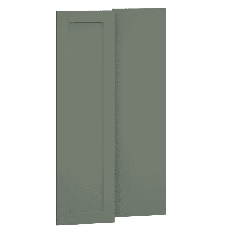 [WED1242.MOR] Omni Wall End Decorative Door Panel Kit 11 1/4 x 42 - Rosemary
