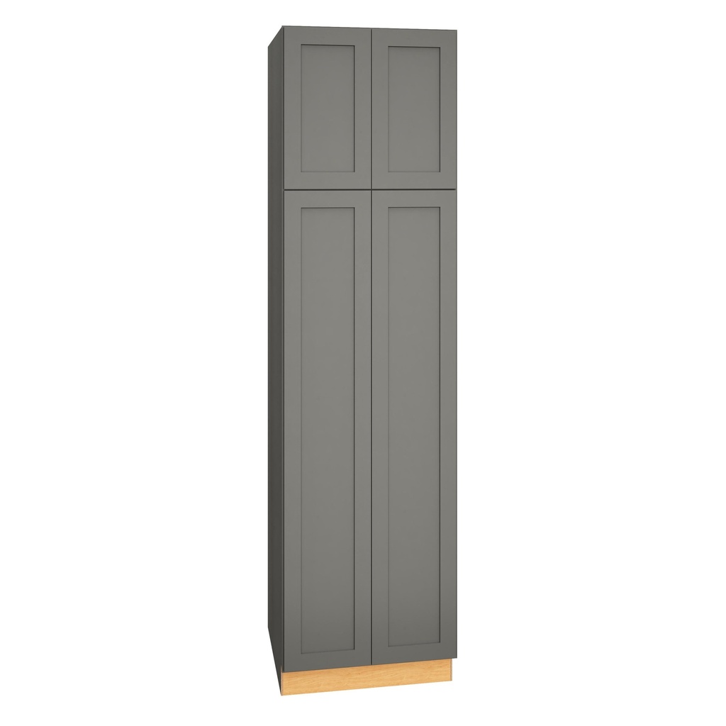 [U249024.MOG] Omni Wide Utility Double Door 24 x 90 - Graphite