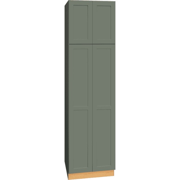 [U249024.MOR] Omni Wide Utility Double Door 24 x 90 - Rosemary