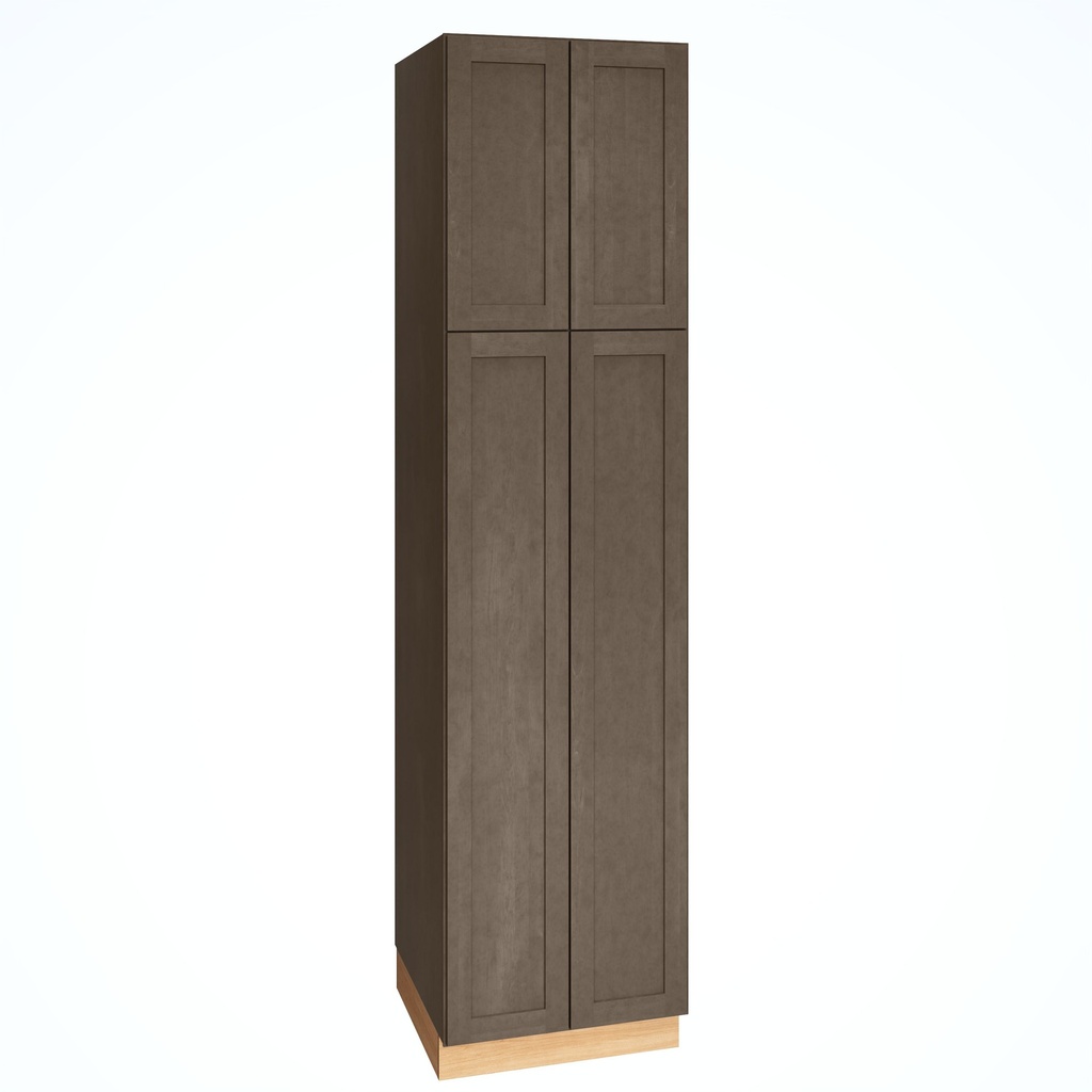[U249324.MOB] Omni Wide Utility Double Door 24 x 93 - Beachwood