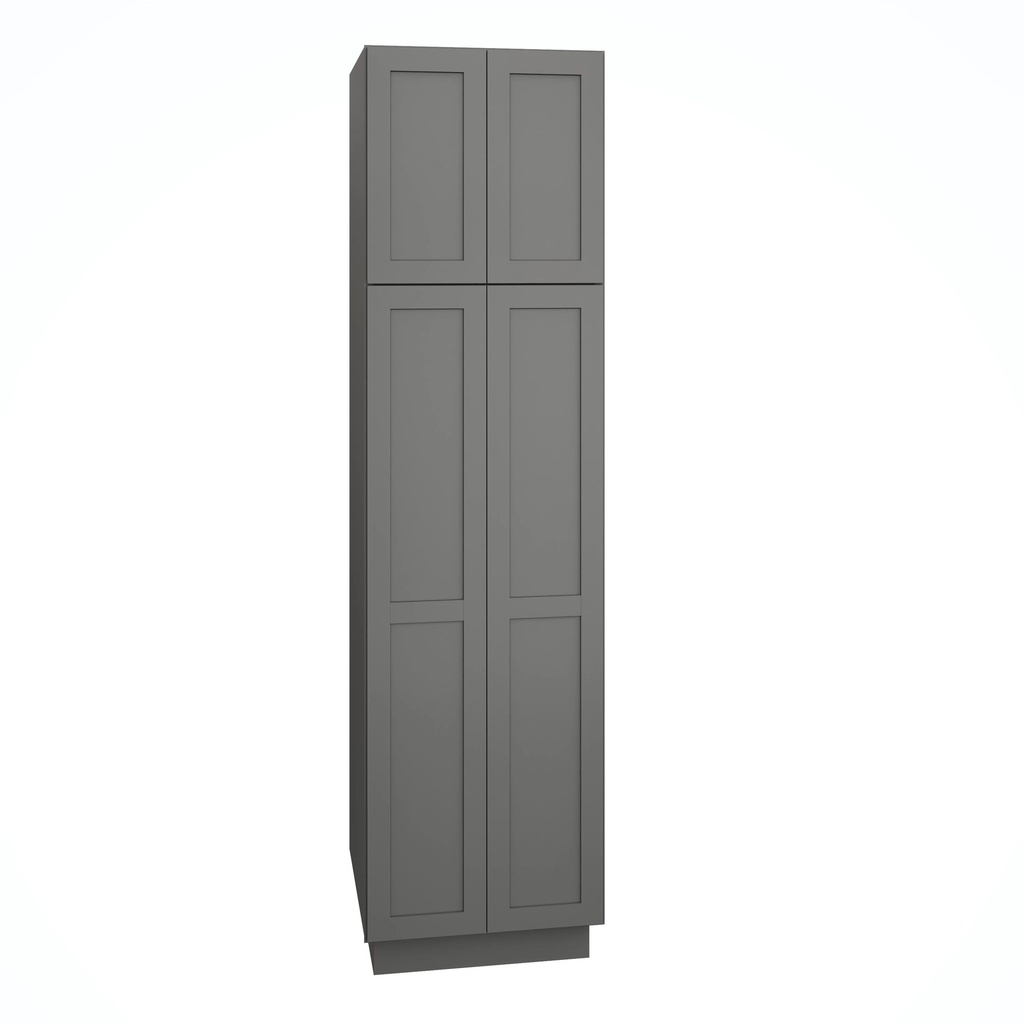 [U249624.MOG] Omni Wide Utility Double Door 24 x 96 - Graphite