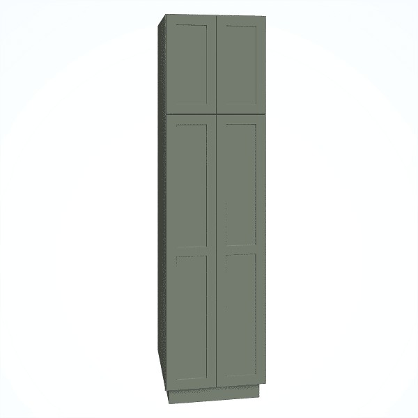 [U249624.MOR] Omni Wide Utility Double Door 24 x 96 - Rosemary