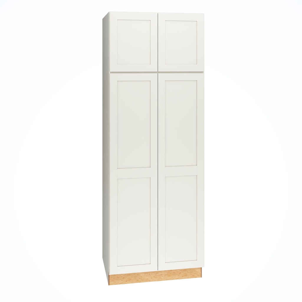 [U308424.MOS] Omni Wide Utility Double Door 30 x 84 - Snow