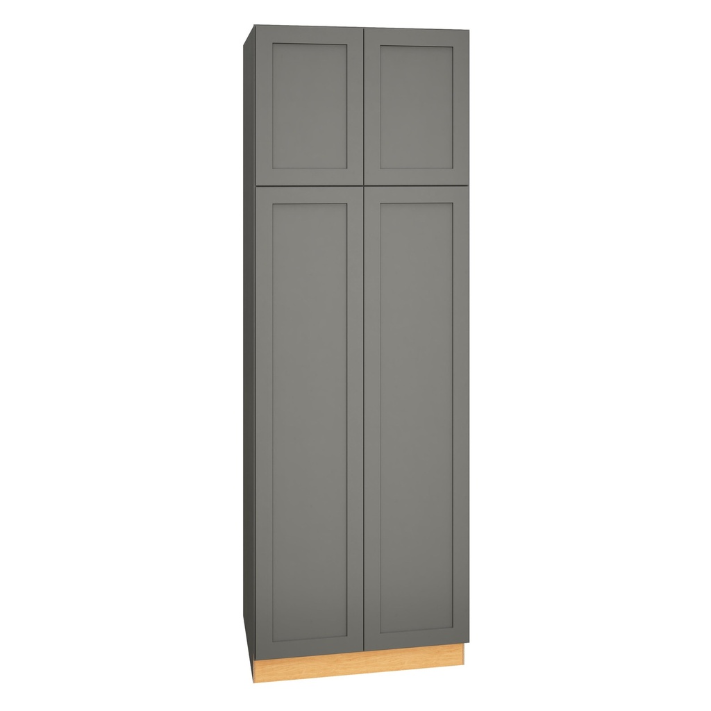 [U309024.MOG] Omni Wide Utility Double Door 30 x 90 - Graphite