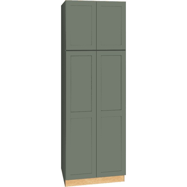 [U309024.MOR] Omni Wide Utility Double Door 30 x 90 - Rosemary