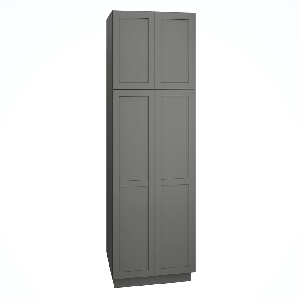 [U309324.MOG] Omni Wide Utility Double Door 30 x 93 - Graphite