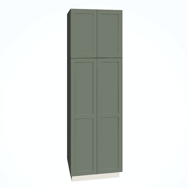 [U309324.MOR] Omni Wide Utility Double Door 30 x 93 - Rosemary