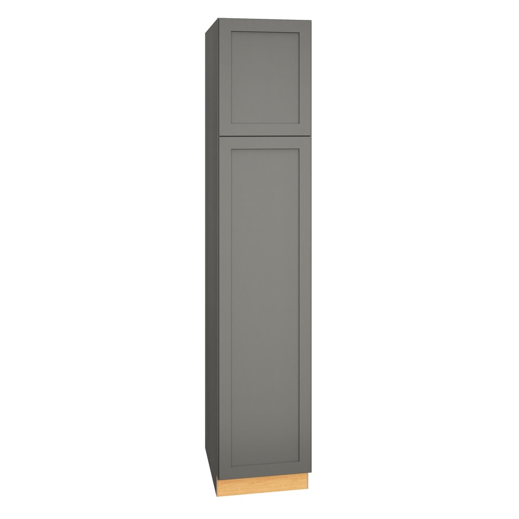 [U189024R.MOG] Omni Wide Utility Single Door 18 x 90 - Graphite