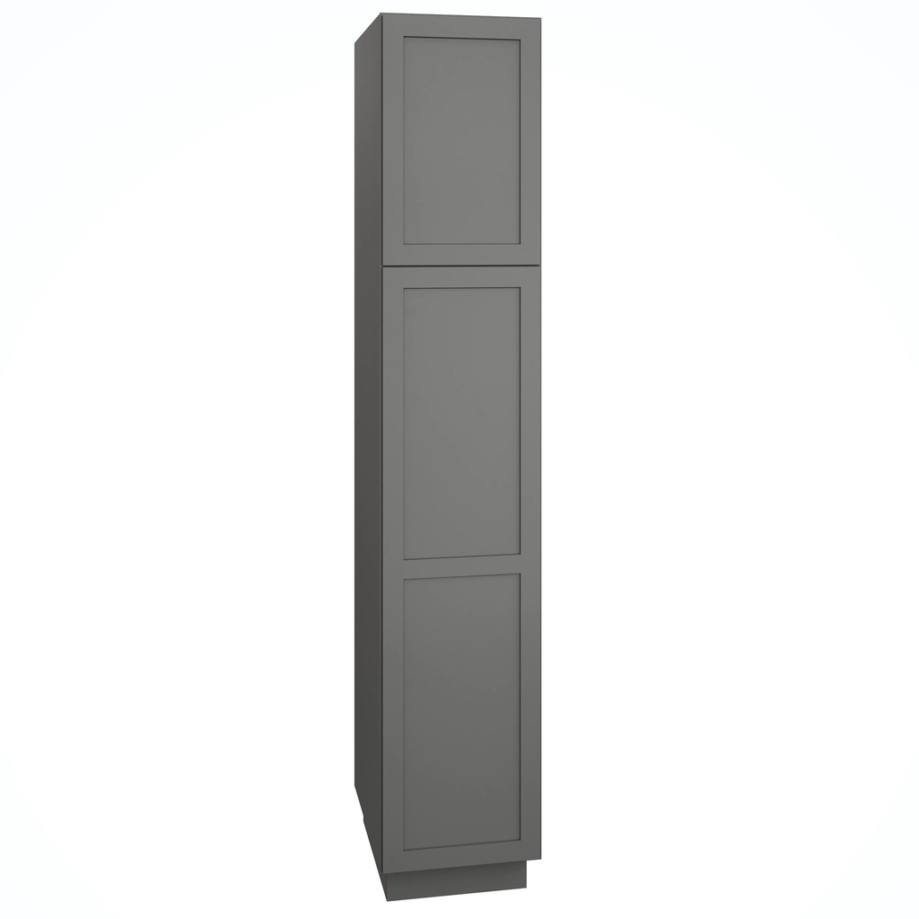 [U189324R.MOG] Omni Wide Utility Single Door 18 x 93 - Graphite