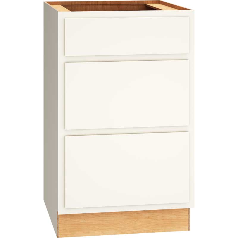 Classic 3 Drawer Base 21 - Snow