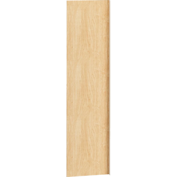 [TEP2496F3WD.MCS] Classic Base Tall Panel With Filler Attached 2496 x 3 - Snow